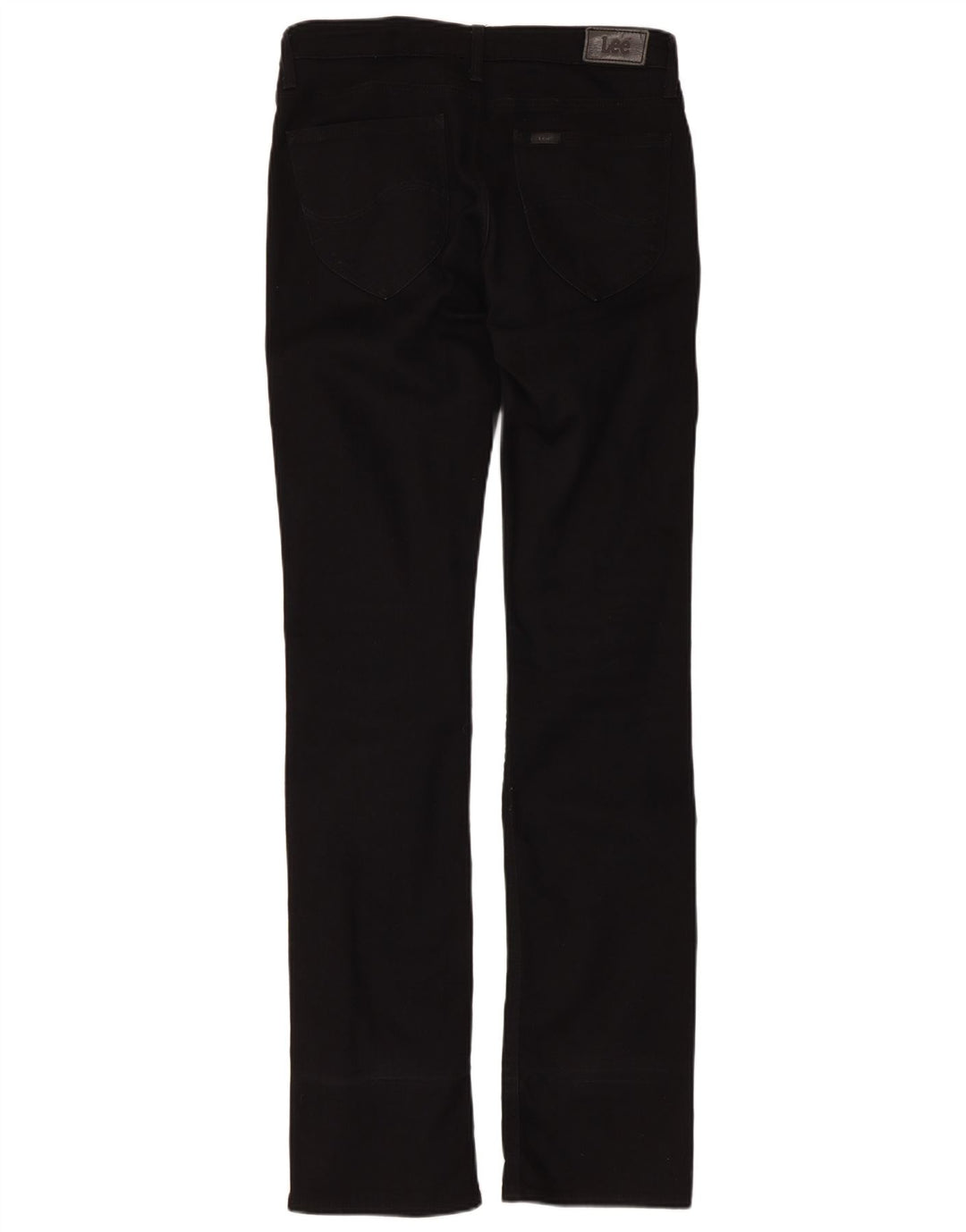 Lee Dame Marlin Slim Straight Jeans W30 L35 Sort Bomuld
