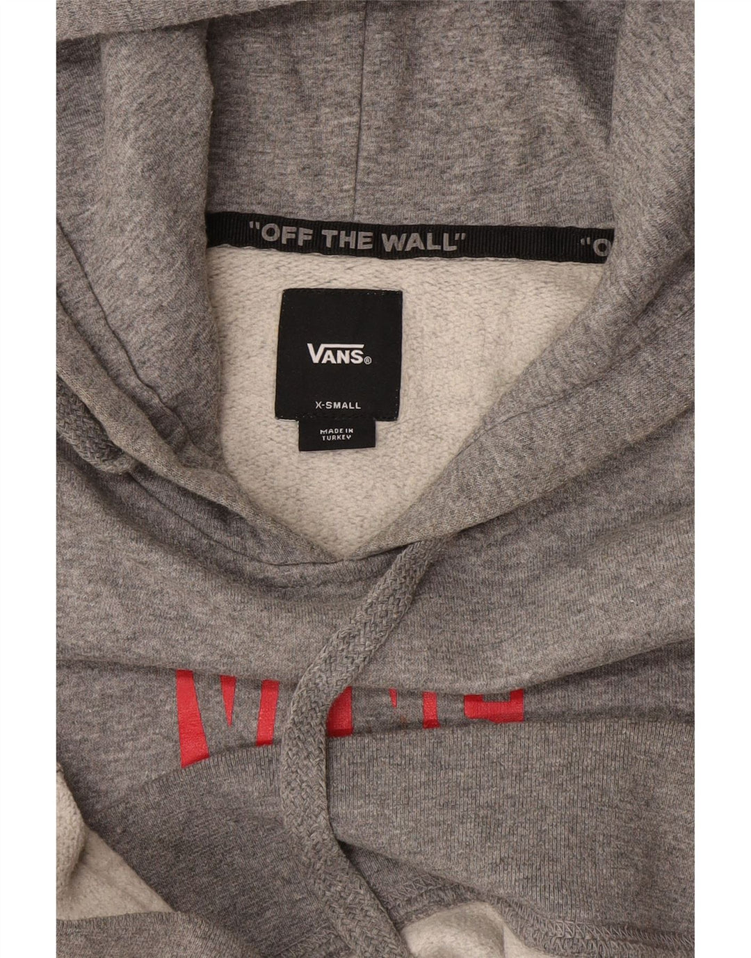 Vans Grafisk hættetrøje til mænd XS Grå