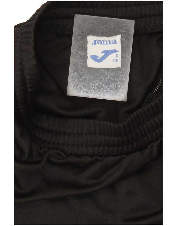 Joma Graphic Tracksuit Bukser UK 10 Small Black Polyester