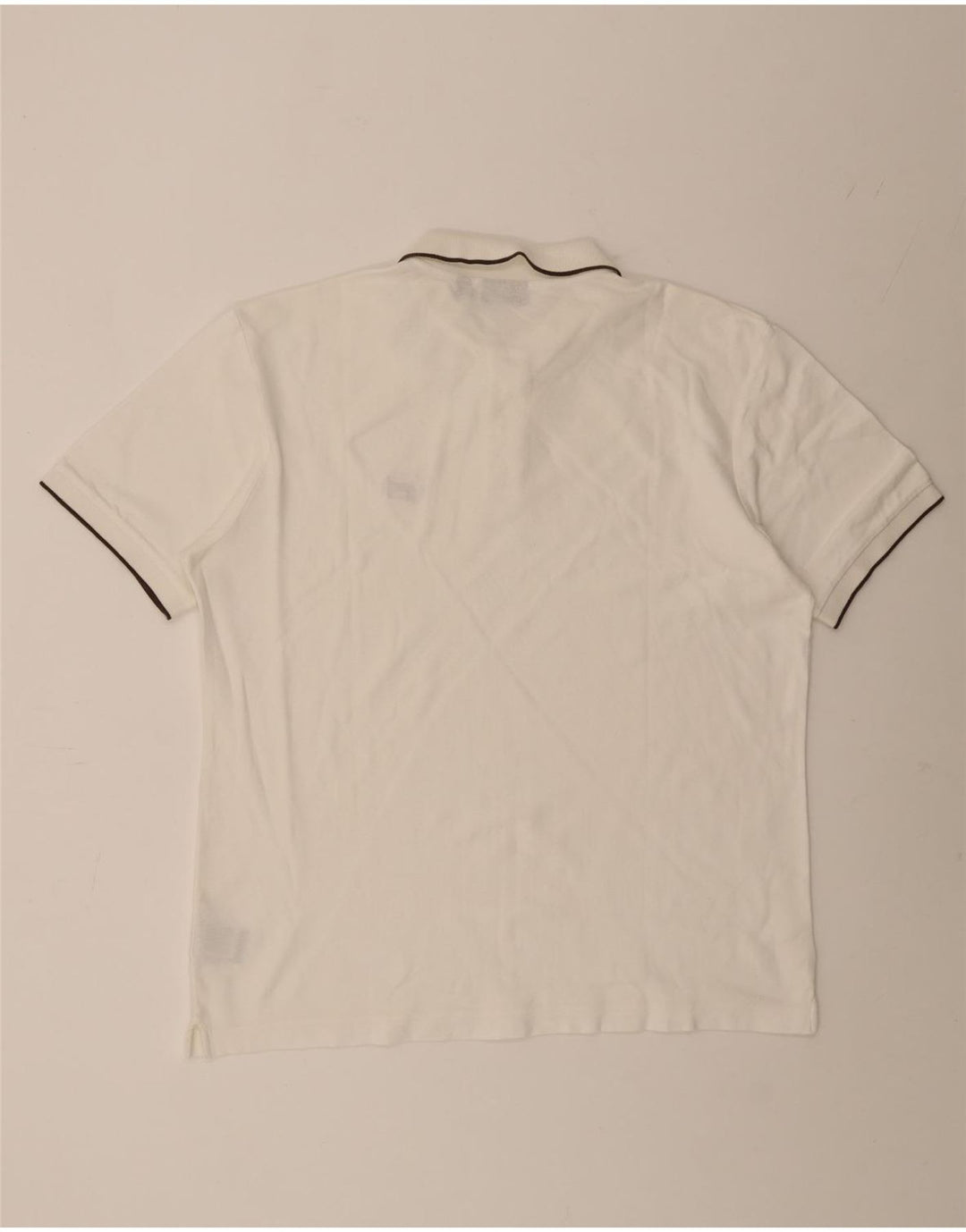 FILA Poloskjorte til mænd XL Hvid Bomuld