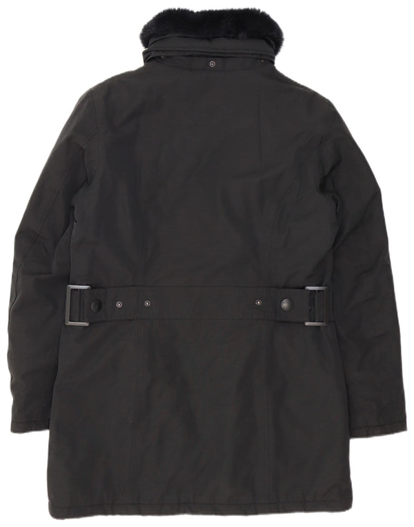 Wellensteyn Womens Padded Coat UK 14 Medium Black Cotton