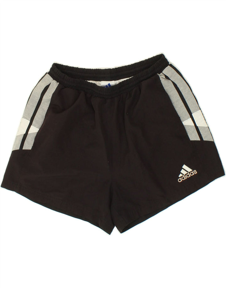 ADIDAS Sportsshorts til mænd, store sorte polyester