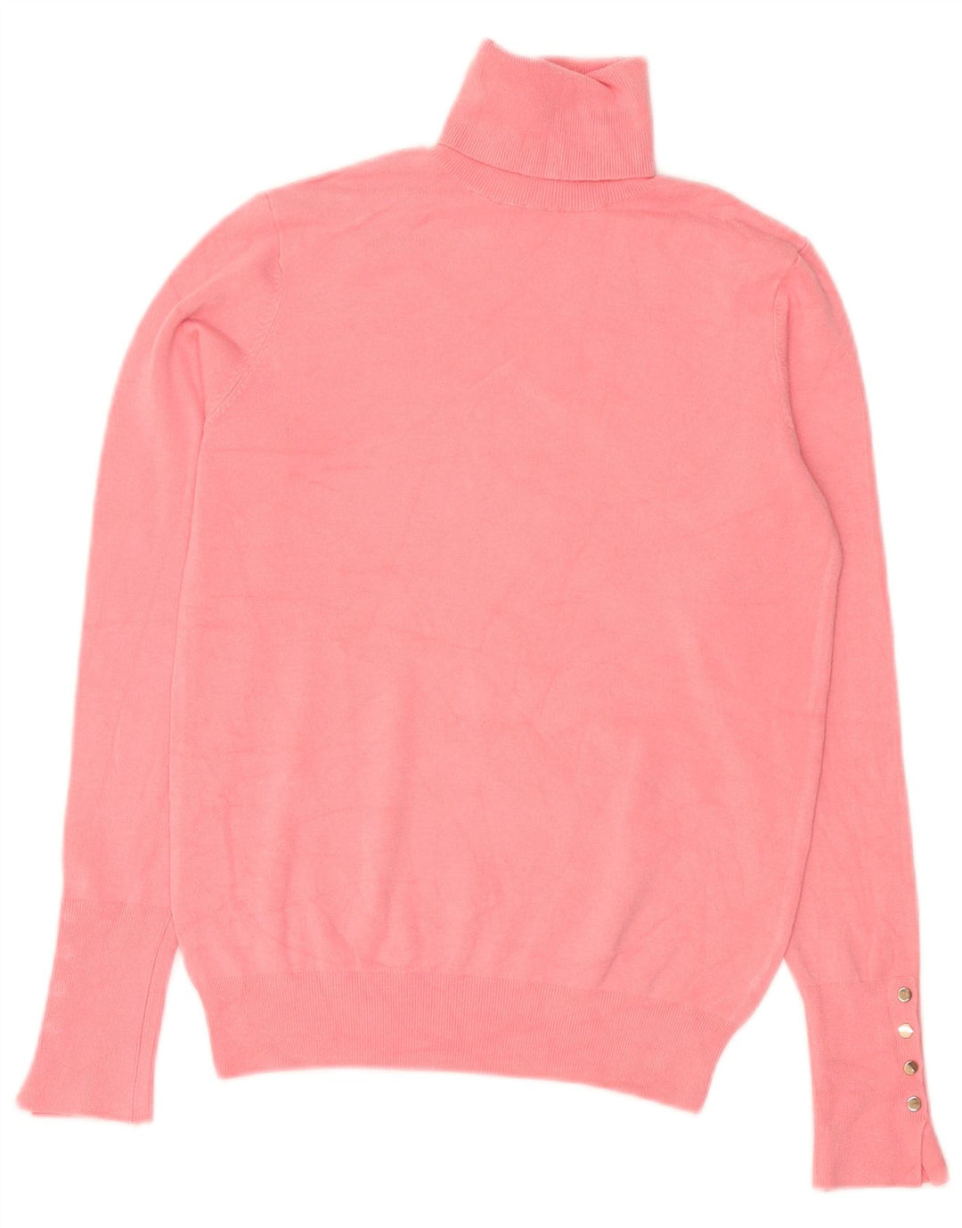 Zara Dame Rullehals Sweater UK 10 Small Pink