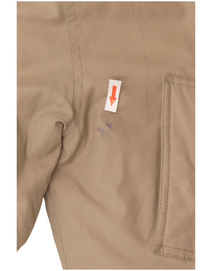 Woolrich Pige Hooded Utility Jacket 11-12 år Beige