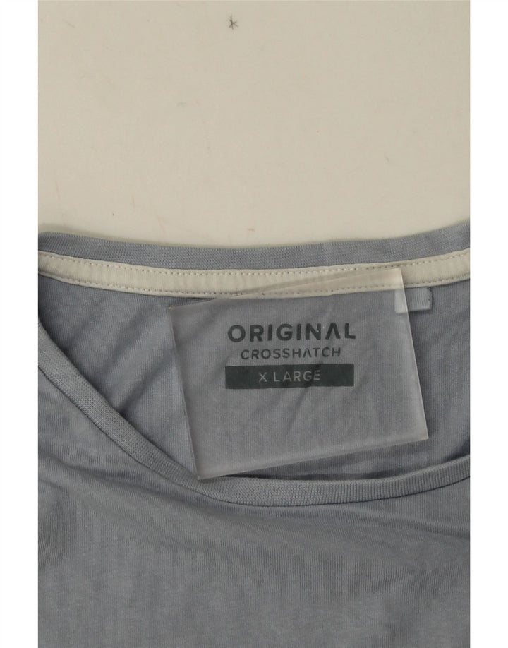 Jack & Jones Herre grafisk T-shirt Top XL Blå