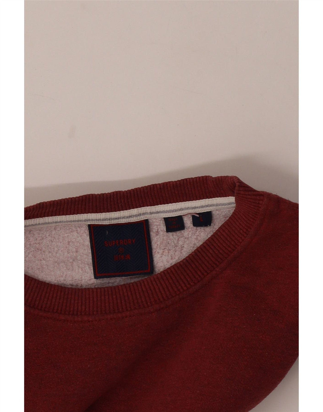 Superdry Sweatshirt til mænd, stor rød