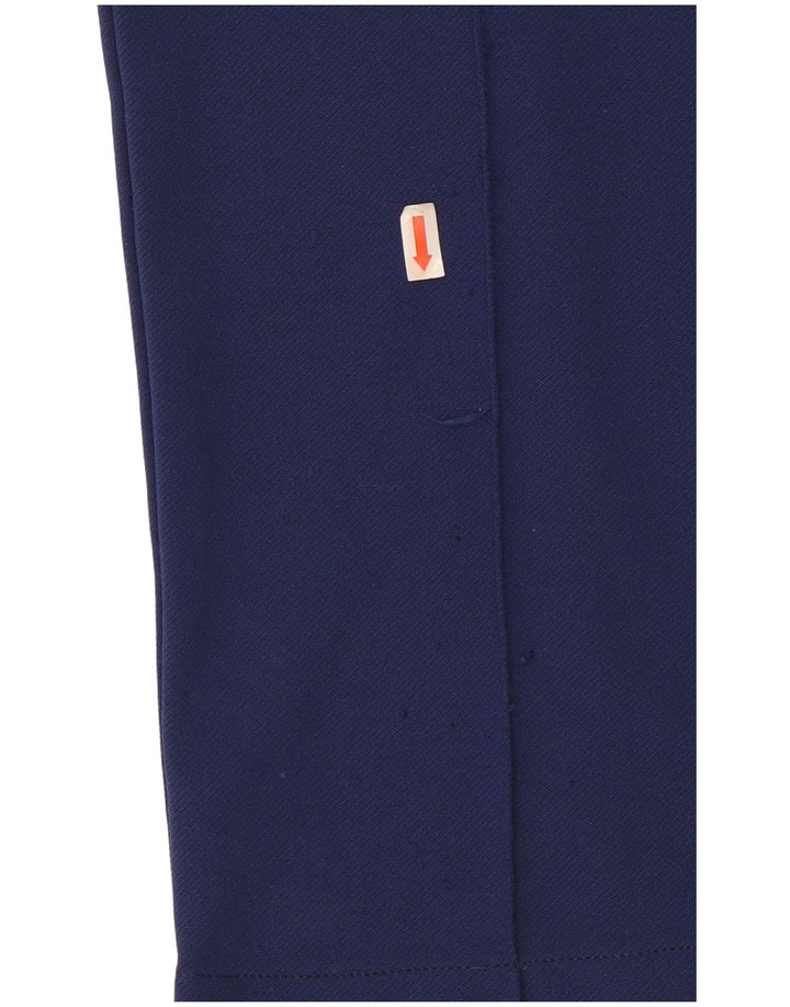 Sergio Tacchini Dame træningsdragt Bukser UK 8 Small Navy Blue Polyester