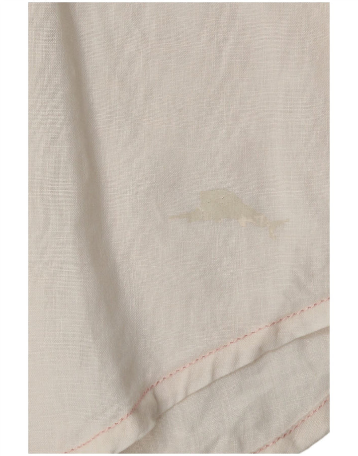 Tommy Bahama Herreskjorte Large Pink Linen