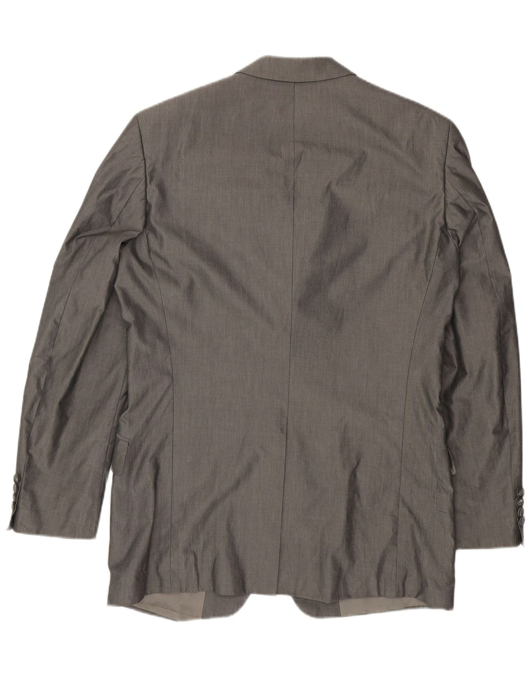 Hugo Boss Herre 3-knaps blazerjakke UK 42 XL Grå bomuld