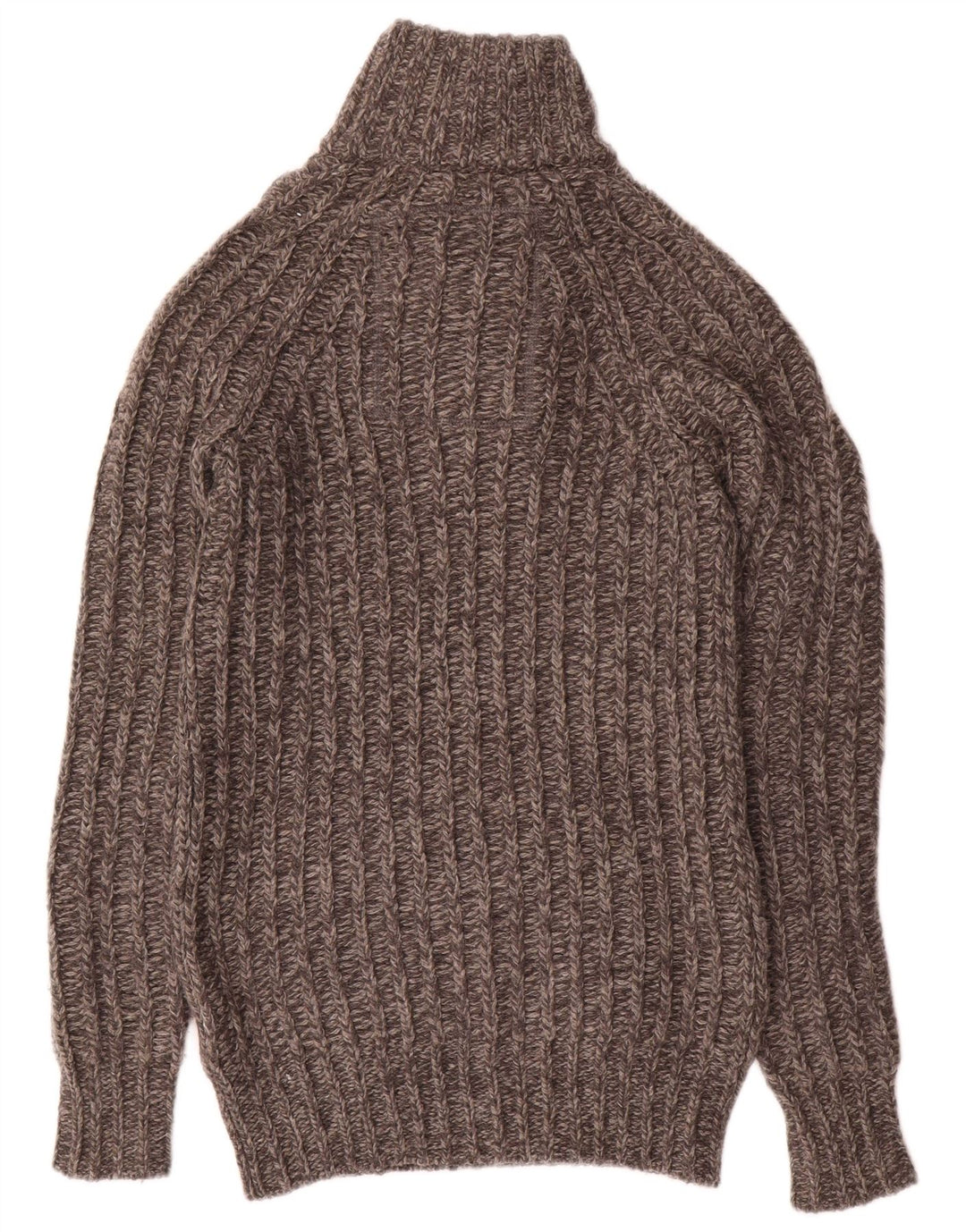 Superdry Herre Button Neck trøje Små grå uld