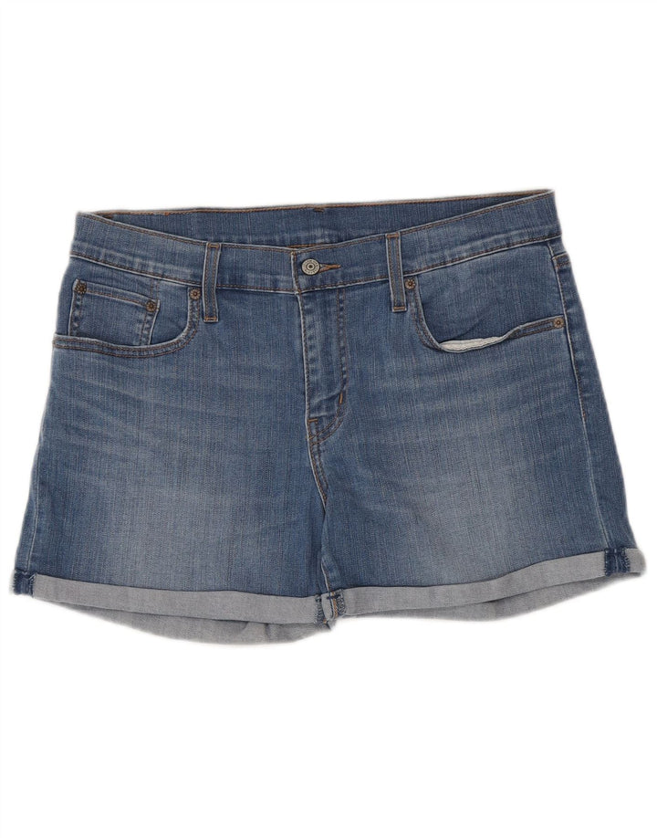 Levi's denimshorts til kvinder W31 Stor blå bomuld