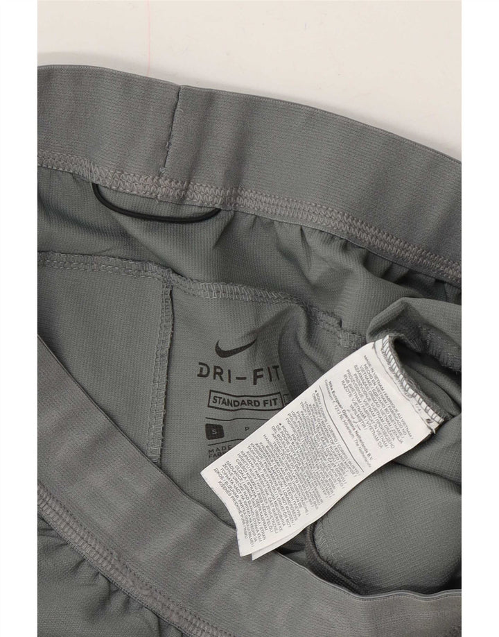 Nike Herre Dri Fit grafiske standard sportsshorts Små grå polyester