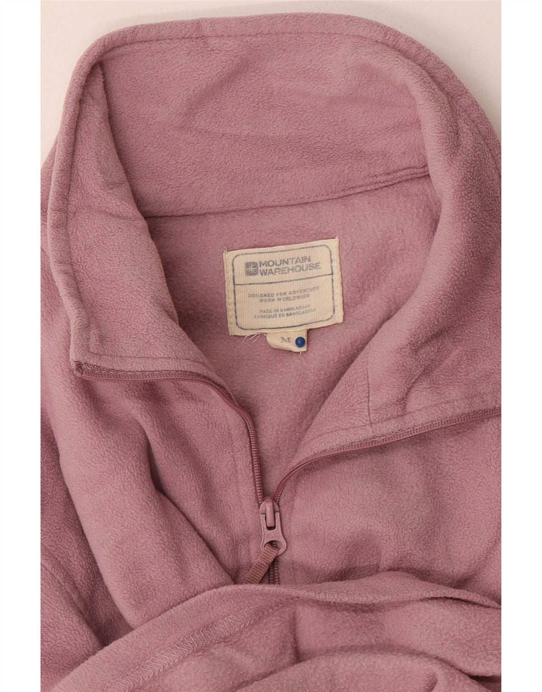 Mountain Warehouse Dame Fleece Jumper med lynlås DK 14 Medium Pink