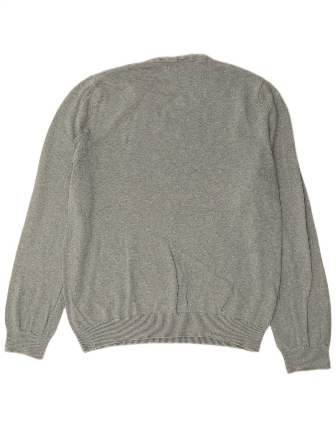 Marks & Spencer Herre V-hals sweater Stor grøn bomuld