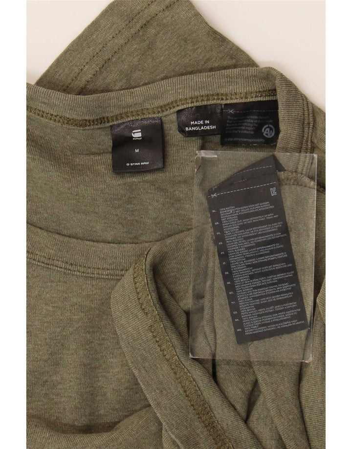 G-Star Herre Top Langærmet Medium Khaki Bomuld