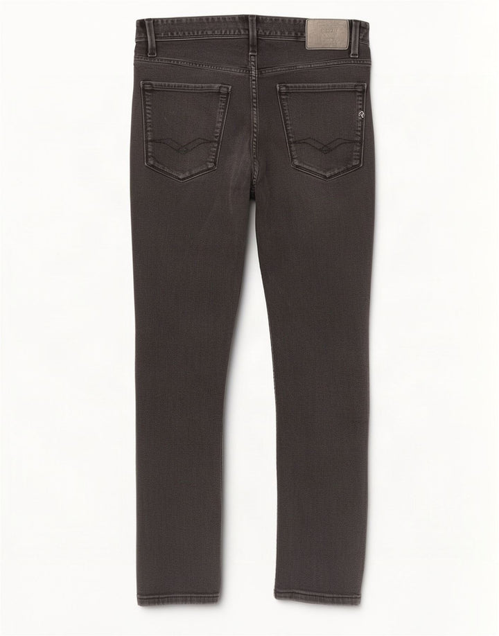 Replay Herre Slim Jeans W32 L27 Sort Bomuld