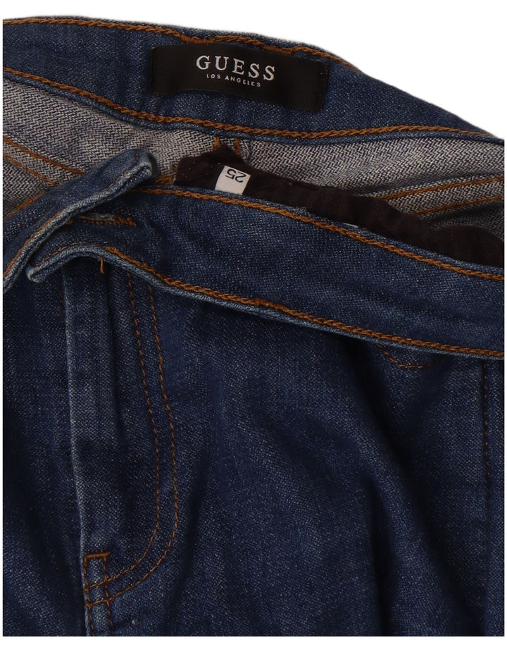 Guess Dame Bootcut Jeans W25 L32 Blå