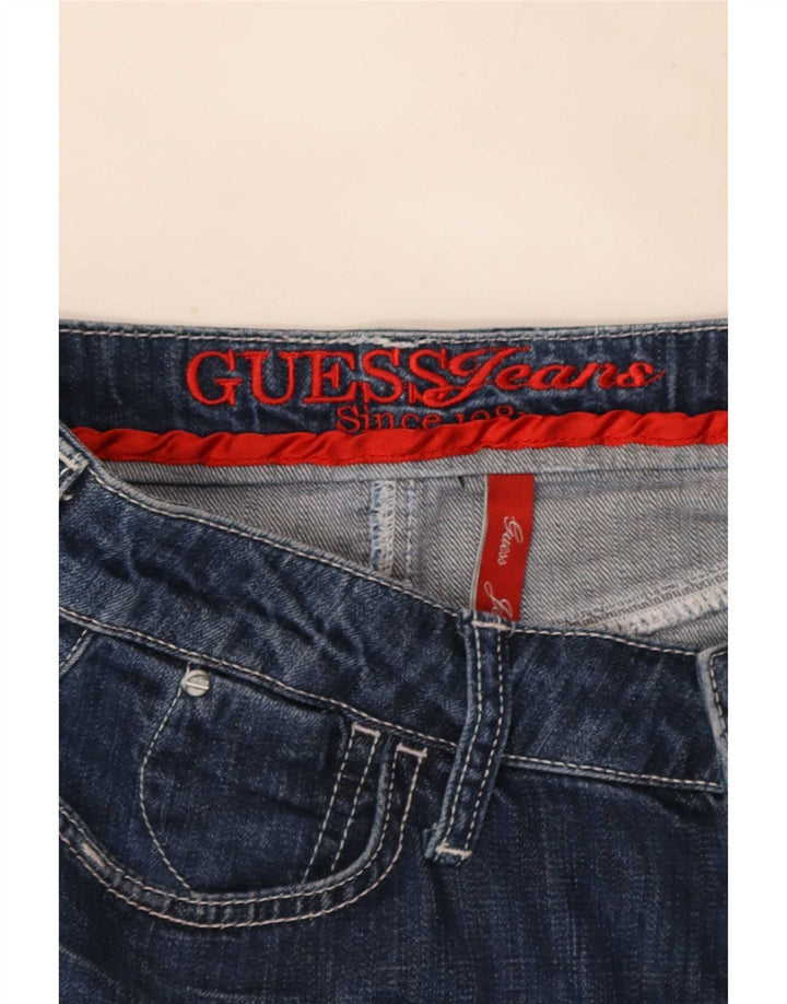 Guess denimnederdel til kvinder W28 Medium Blue