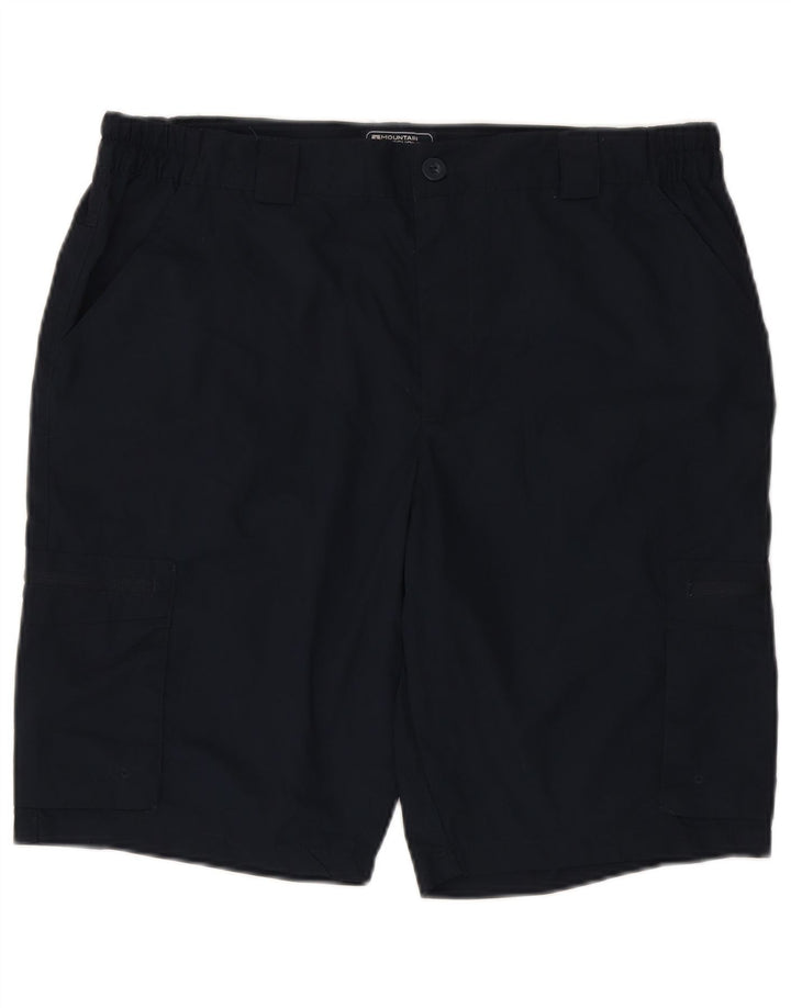 Mountain Warehouse Herre Cargo Shorts W36 Large Navy Blue Polyester