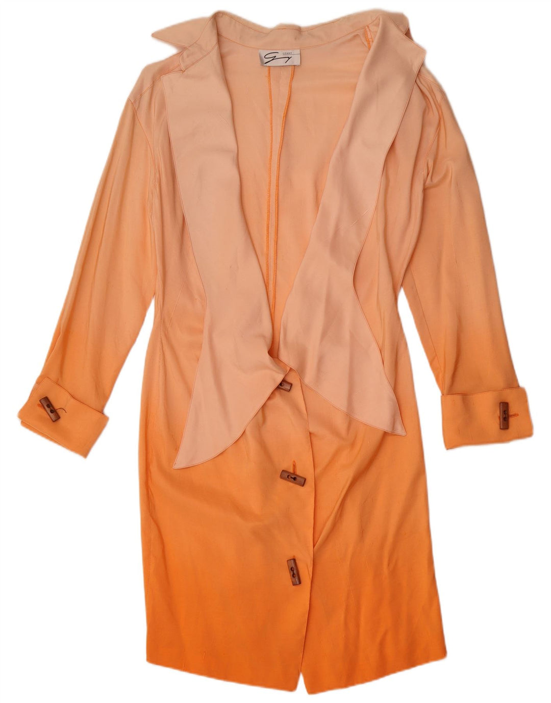 Genny skjortekjole til kvinder US 8 Medium Orange