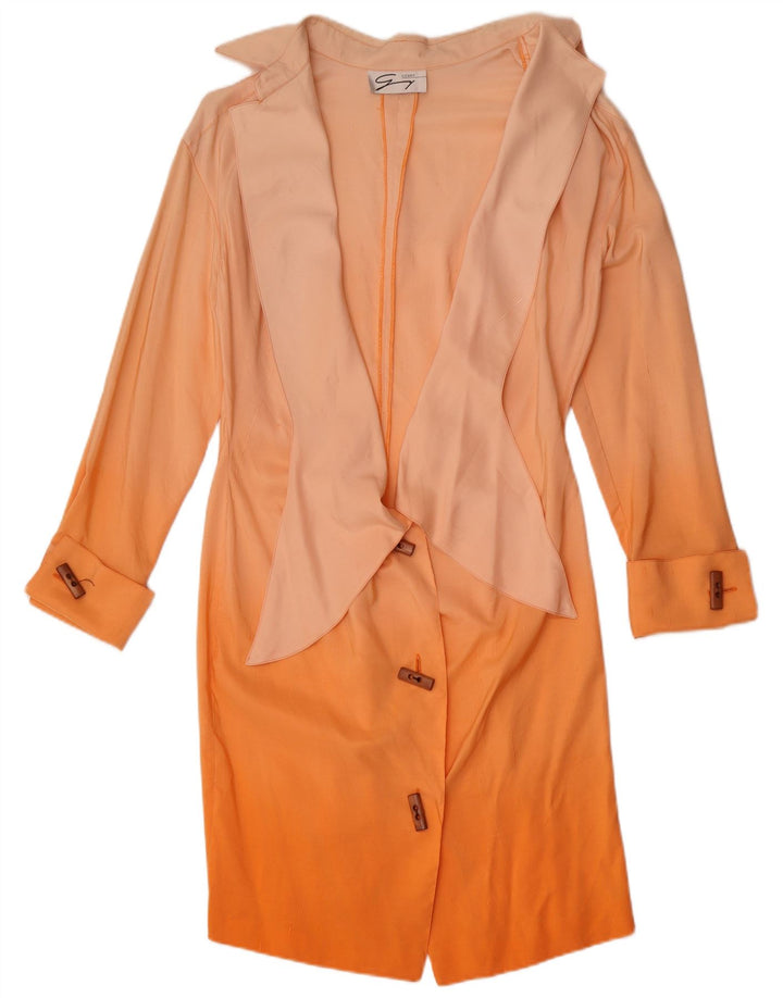 Genny skjortekjole til kvinder US 8 Medium Orange