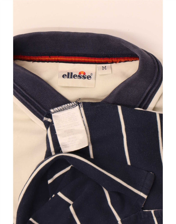 Ellesse Herre poloshirt Medium Navyblå Stribet bomuld