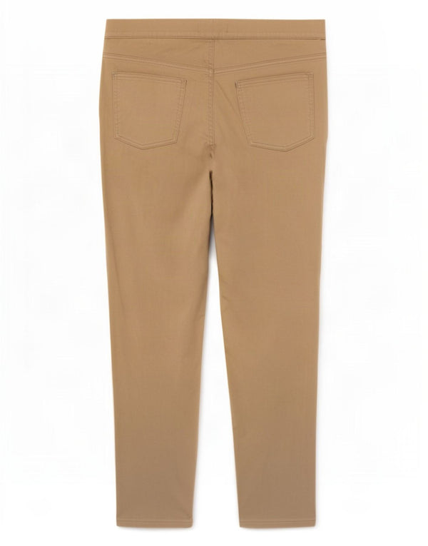 Marks & Spencer Dame Jegging Jeans UK 18 XL W38 L27 Beige Bomuld