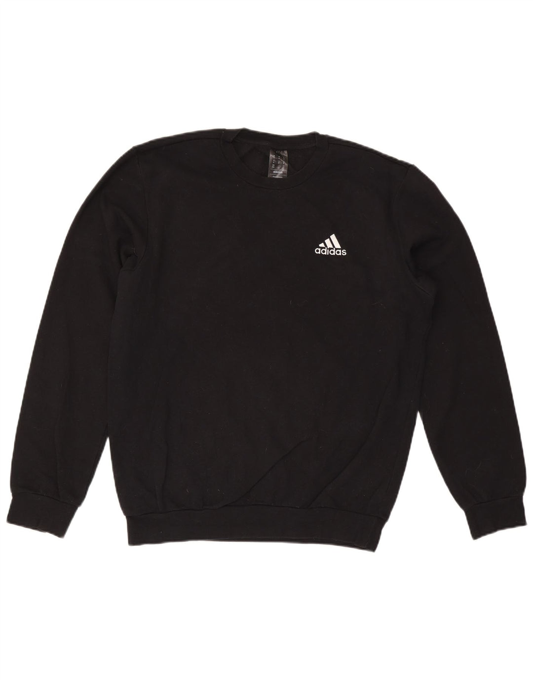 ADIDAS Sweatshirt til mænd Medium Sort bomuld