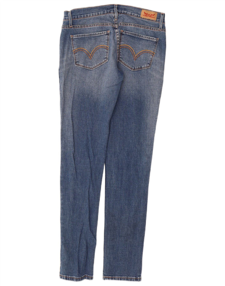Levi's Dame 524 Skinny Jeans US 7 Medium W28 L32 Blå Bomuld