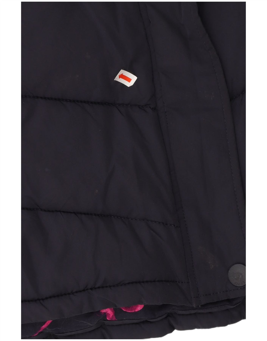 JOULES Womens Padded Gilet UK 14 Large Navy Blue