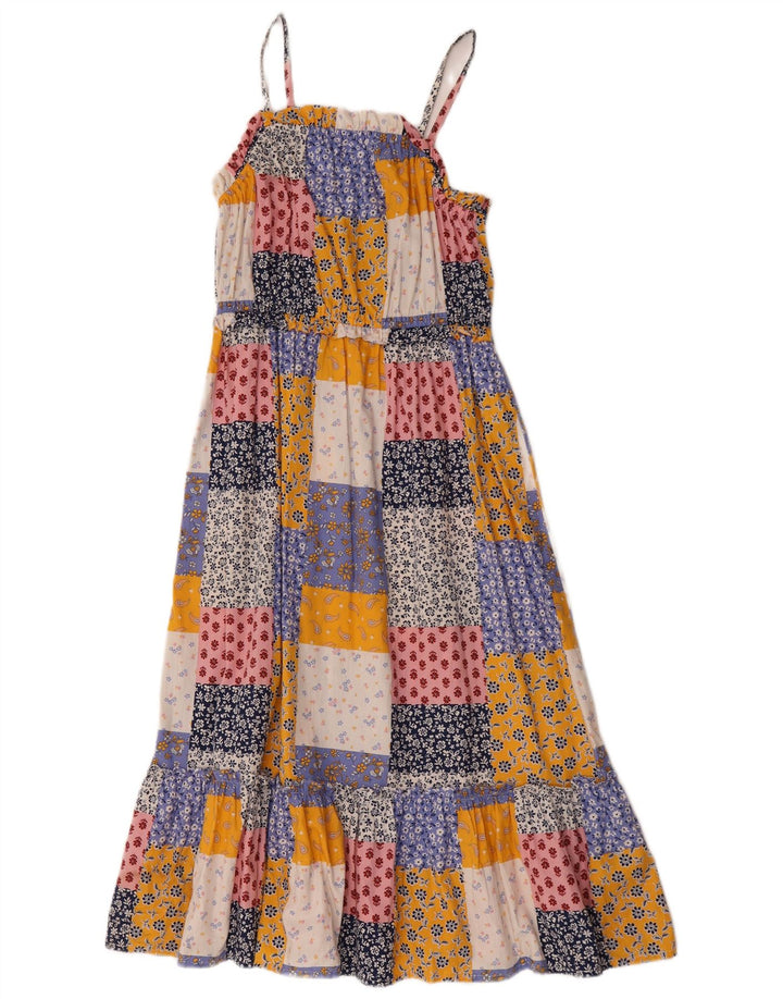Marks & Spencer Girls Sundress 12-13 år Flerfarvet patchwork bomuld