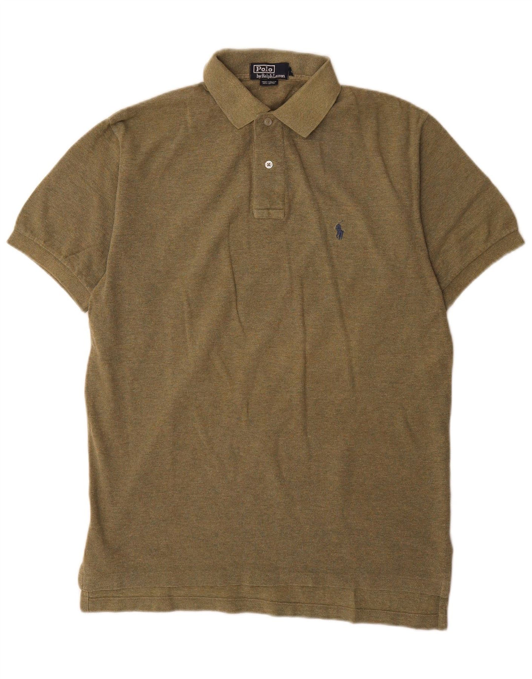 Polo Ralph Lauren Herre poloshirt Medium Khaki Bomuld