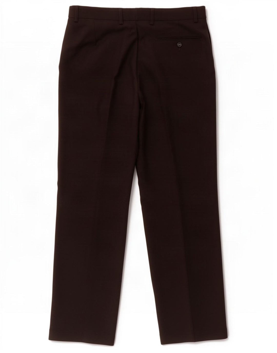 Marks & Spencer Straight Suit Bukser til mænd W32 L31 Sort polyester