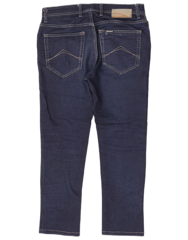 Carrera Dame Rejse Slim Casual Bukser IT 46 Large W32 L27 Blå Bomuld