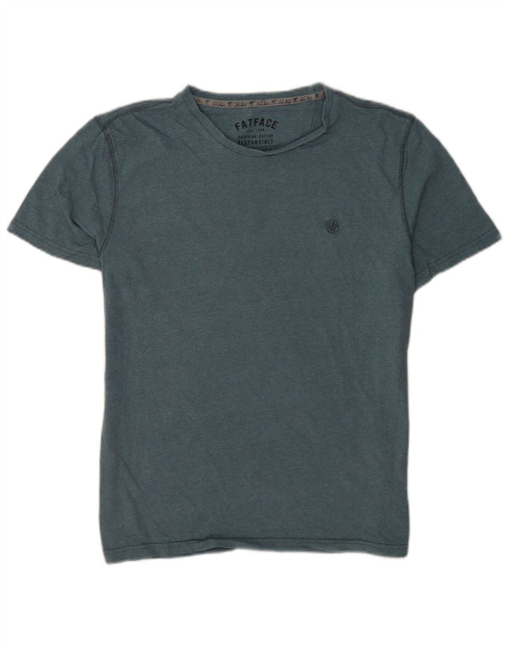 Fat Face Herre T-Shirt Top Stor Grøn Bomuld