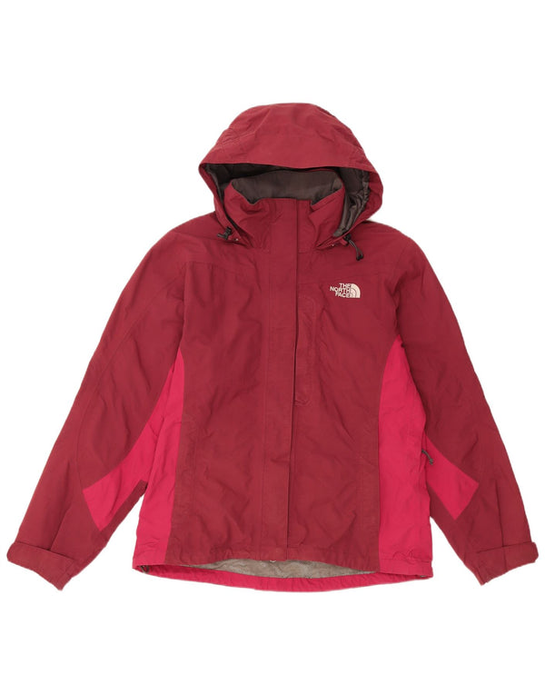 THE NORTH FACE Oversized regnjakke til kvinder UK 10 Small Burgundy