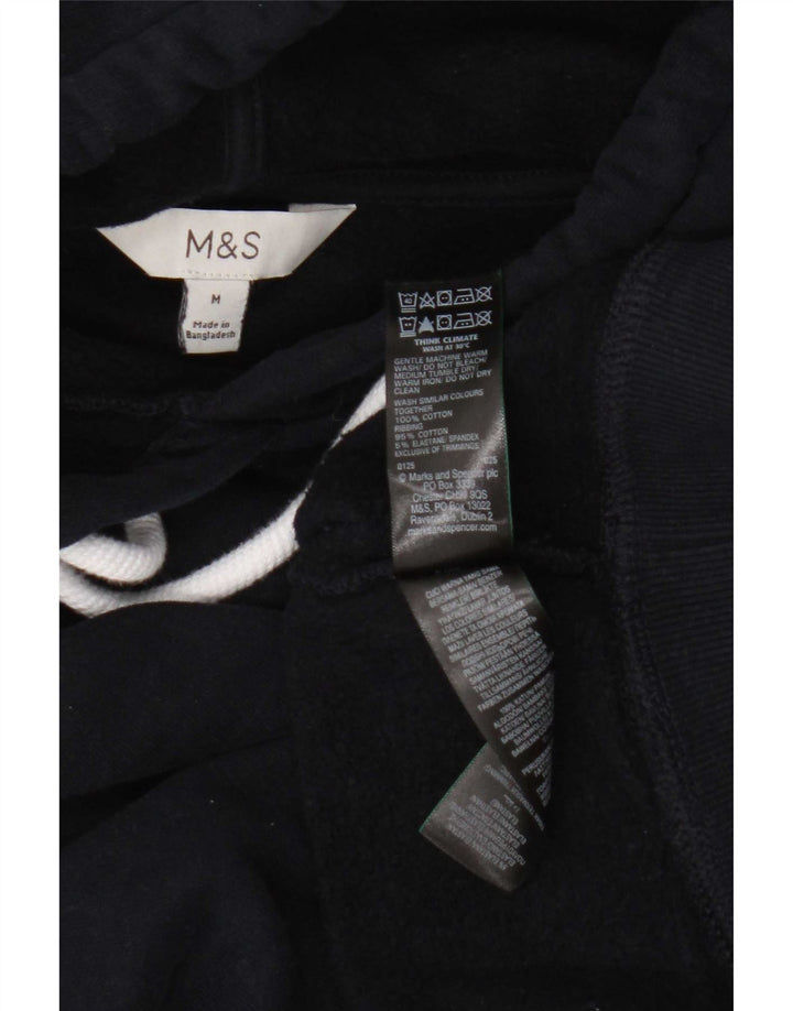 Marks & Spencer Dame Oversized Hoodie Jumper UK 14 Medium Navy Blue