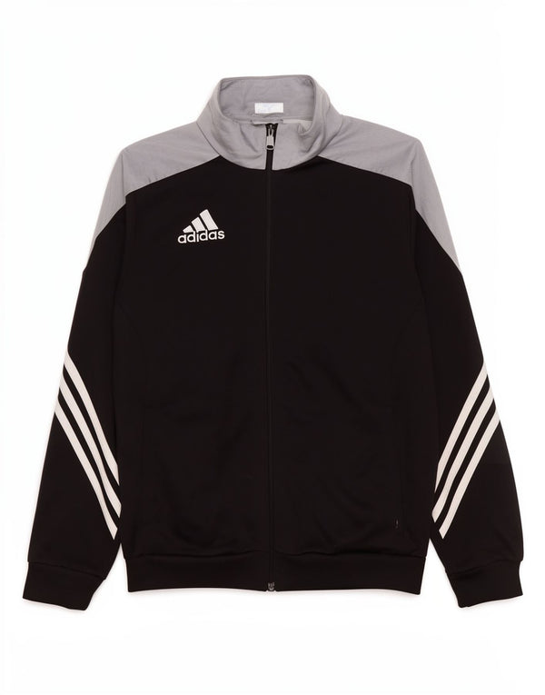 Adidas Træningsdragt til drenge Topjakke 13-14 år XL Sort Colourblock Polyester