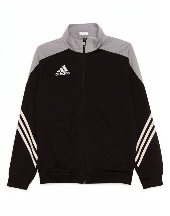 Adidas Træningsdragt til drenge Topjakke 13-14 år XL Sort Colourblock Polyester