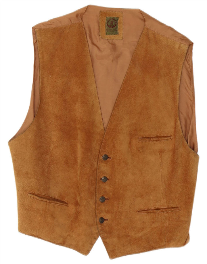 Coleman Herre ruskindsvest IT 52 Stor Brun