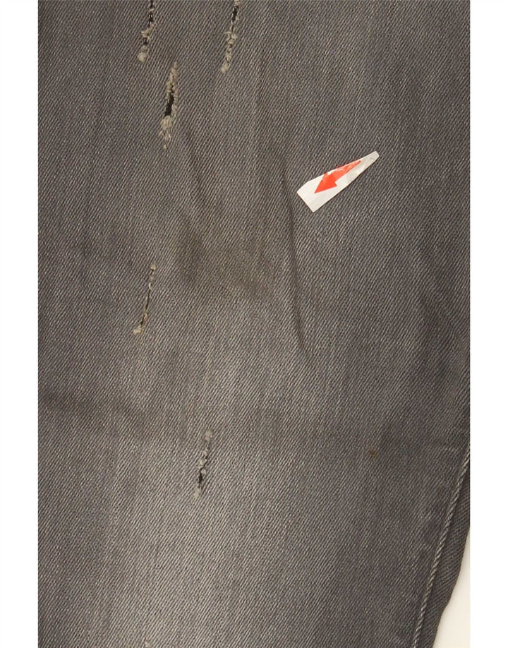 G-Star Herre Revend Distressed Super Slim Jeans W32 L32 Grå Bomuld