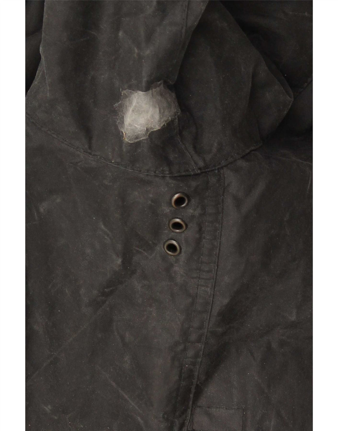 Barbour Herre vokset bomuldsjakke EU 50 Medium Sort
