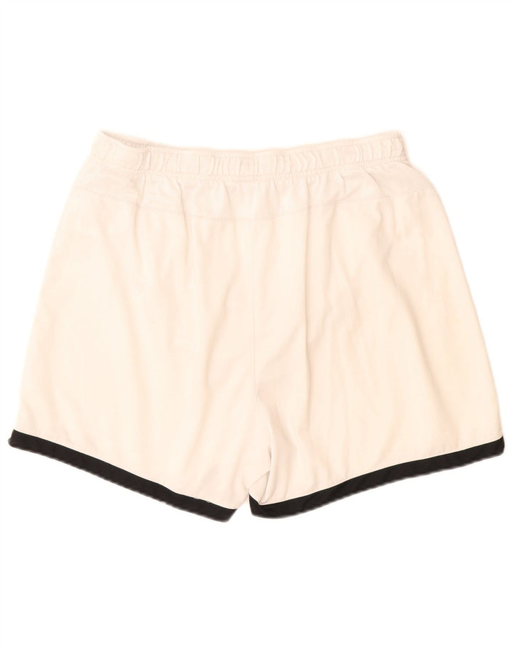 Nike Herre Dri Fit Sportsshorts Store Off White Polyester