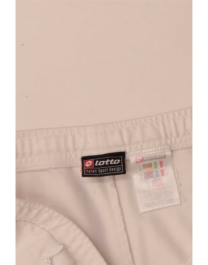 Lotto Dame Sports Shorts UK 12 Medium White Bomuld