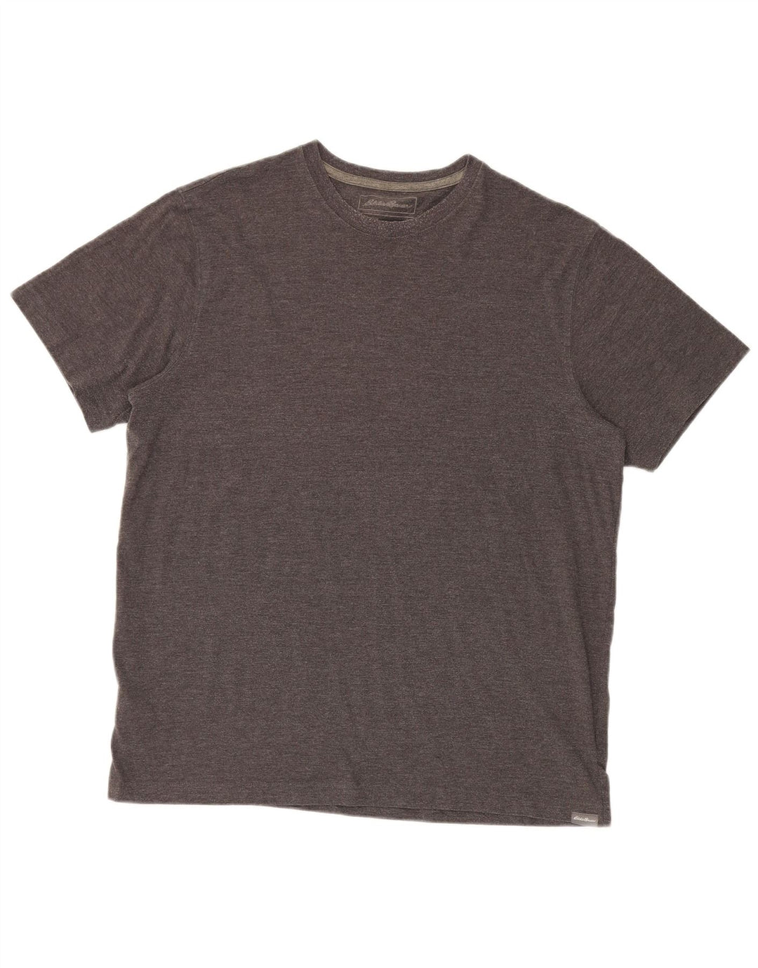 Eddie Bauer Herre T-Shirt Top Stor Grå Bomuld
