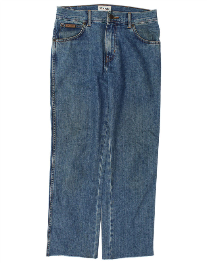 Wrangler Herre Texas Straight Jeans W30 L28 Blå Bomuld