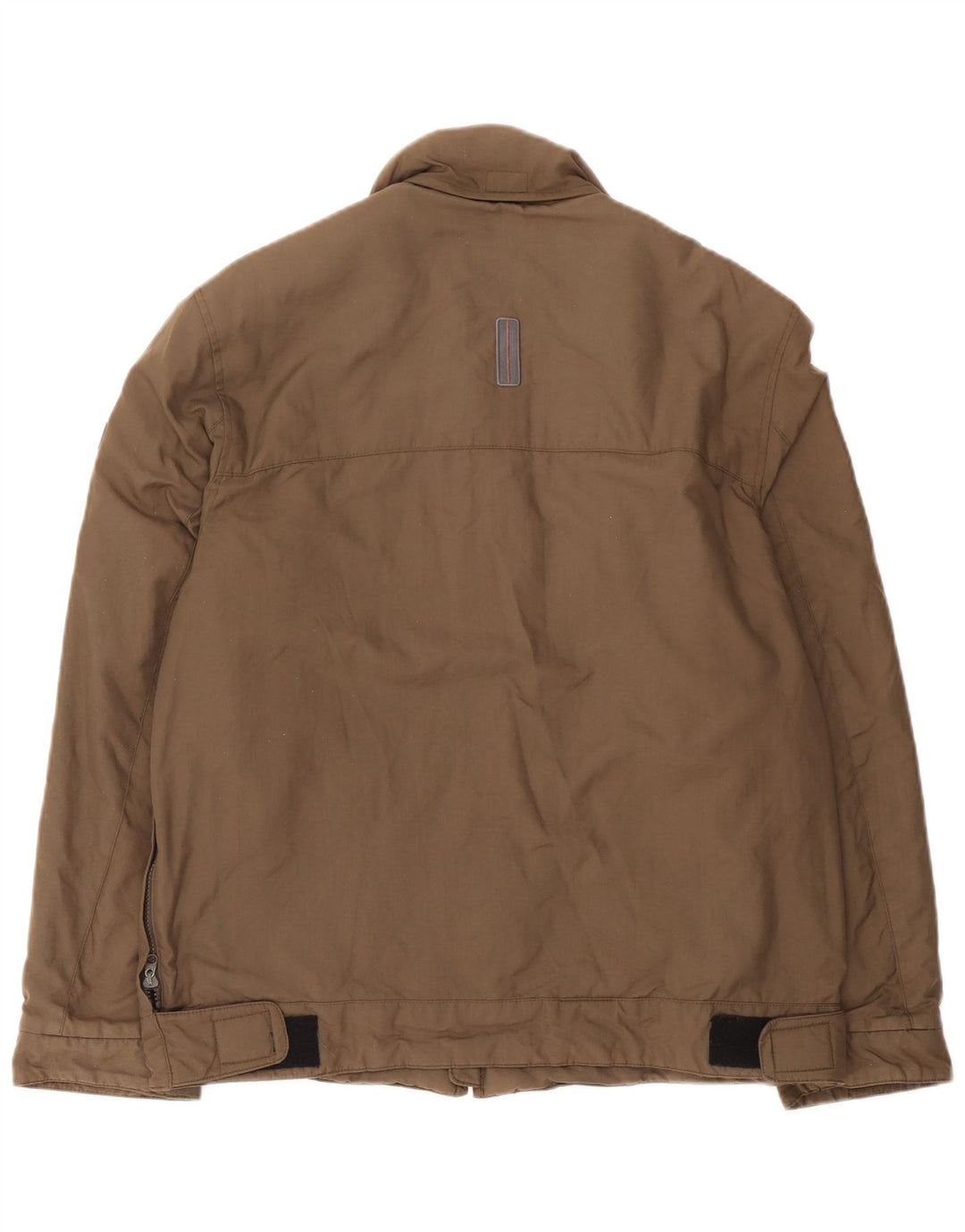 Gas Herre Hooded Utility Jacket UK 40 Large Brown Nylon