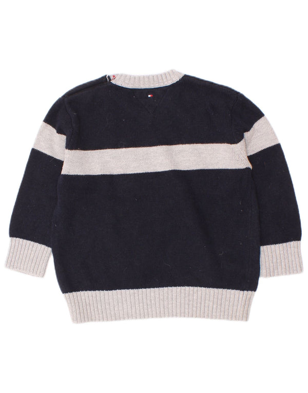 Tommy Hilfiger Baby Boys V-hals sweater 18-24 måneder Marineblå