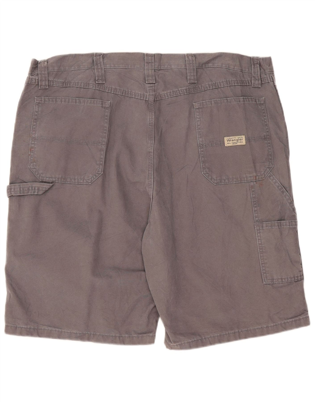 Wrangler Herre Cargo Shorts W42 2XL Grå Bomuld