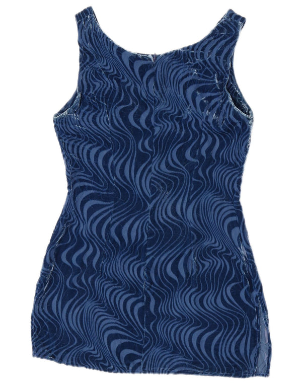 List Boutique Dame Ærmeløs Bodycon Kjole IT 42 Medium Navy Blue